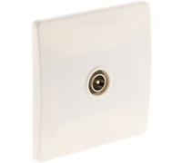 Zenitech - Prise TV encastrable Diwone - blanc Blanc G