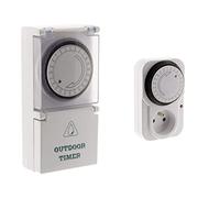 Zenitech Programmateur mécanique journalier de Jardin & Otio Programmateur journalier mécanique Inter. Voyant 3680 W
