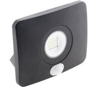 Zenitech – Projecteur LED étanche 20W avec détecteur – Noir