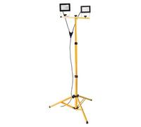 Zenitech - Projecteur LED étanche sur trépied 2x20W IP65