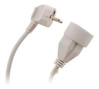 Zenitech - Prolongateur 16A 2P+T HO5VV-F 3G1,5mm² - blanc 10m Blanc G