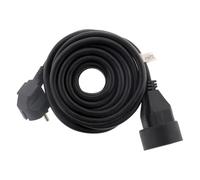 Zenitech - Prolongateur 16A 2P+T HO5VV-F 3G1,5mm² - Noir 10m