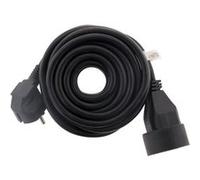 Zenitech – Prolongateur électrique 16A HO5VV-F 3G1,5mm² Noir 3 m
