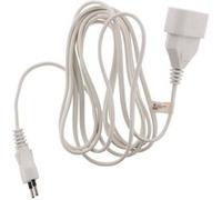 Prolongateur qualit? HO3VVH2F 2x 0.75 prise 6A Blanc 2m