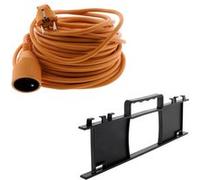 - Prolongateur jardin 25m + range câble