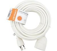 Zenitech - Prolongateur suisse T12/T13 H05VV-F 3x1,5mm² 5m - blanc Blanc G