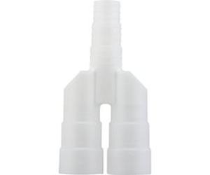 Zenitech - Raccord universel tubes condensats en Y goulotte clim - IP40 IK08