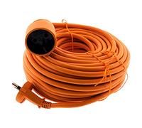 Zenitech Prolongateur HO5VV-F 16 A 2x1,5 mm² 2P sans terre Orange