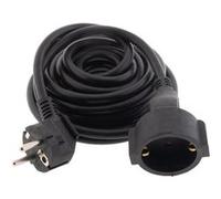 Rallonge Schuko HO5VV-F 3G1,5mm² 10m - noir - Zenitech