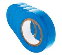 Zenitech - Rouleau adhésif 15mm x 10m - Bleu (Lot de 4)