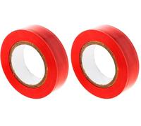 Zenitech Rouleau adhésif 15mmX 10m - Rouge (Lot de 2)