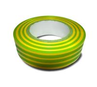 Zenitech - Rouleau adhésif 15mmx10m - Vert/Jaune