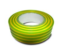 Zenitech - Rouleau adhésif 15mmx10m - Vert/Jaune