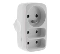 Zenitech Triplite 1x16A + 2x6A - Blanc