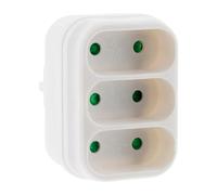 Zenitech Triplite 3x 2P 6A - Blanc