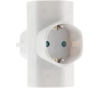 Zenitech - Triplite Schuko 16A - Blanc