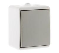 Zenitech Va-et-vient IP54 - Gris