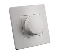 Variateur de lumière à encastrer - Blanc - Zenitech