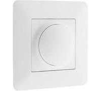 Zenitech - Variateur rotatif compatible LED - Blanc - Artezo blanc G