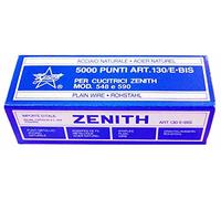 Zénith Agrafes 130/E en acier – Boîte de 5000