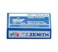 ZENITH Agrafes 130/E format 6/4 - Boîte de 1000