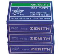 ZENITH Lot de 3 Boîtes de 1000 agrafes 130Z6 (6/6) pour Zenith 548 et 590