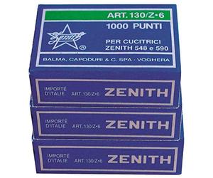 ZENITH Lot de 3 Boîtes de 1000 agrafes 130Z6 (6/6) pour Zenith 548 et 590