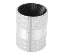 ZenithAur Alésoir pour tube extérieur intérieur 5/16" à 2-1/8" avec 48 lames de coupe, outil d'ébavurage de tuyaux pour tuyaux en acier inoxydable, cuivre et aluminium de 12 à 54