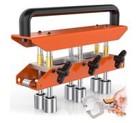 ZenithAur Cintreuse à rouleaux 0-90 degrés, hauteur de pliage 13-130 mm, outil de pliage de tôle à 3 stations pour matériaux de toiture en acier, aluminium et cuivre