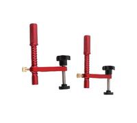 ZenithAur Ensemble de pinces pour chien d'établi en alliage d'aluminium de 20 mm, pince pour trou de chien pour percer, couper et poncer sur une table d'établi à bois