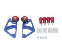 ZenithAur Lot de 2 chargeurs à rouleaux pour le travail du bois en alliage d'aluminium avec double rouleau, convient à 30 et 45 emplacements, guide d'alimentation pour scie à