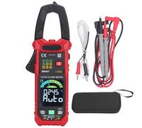 ZenithAur Pince multimètre AC DC 600 A, testeur de tension multimètre True RMS avec fonction de courant d'appel et NCV pour le diagnostic du moteur et du circuit