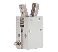 ZenithAur Pince pneumatique modèle MHC2-16D avec alésage 10-16 mm et buse M5x0,5, cylindre à doigt de style angulaire pour équipement de transmission mécanique