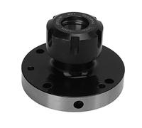 ZenithAur Siège de mandrin à pince ER25, diamètre 80 mm avec précision 0,005, fixation d'outil en acier au carbone pour fraiseuse CNC et travail de tour compact
