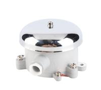 ZenithAur Sonnette d'alarme incendie antidéflagrante 125 mm 75 dB IP54 avec intérieur en bronze sans étincelles pour une évacuation d'urgence dans des endroits dangereux (24V)