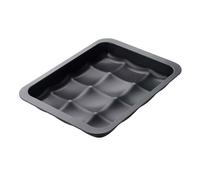 Zenker 12 Panini Antiadhésif 36x27 cm Plaque Noir Rectangulaire Pour Four