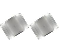 Zenker 1540350 Plaque de cuisson perforée en aluminium Gris 40 x 30 x 1,5 cm (Lot de 2)
