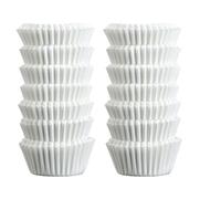 Zenker 43423 Caissettes en papier, lot de 240 moules papier, moules à chocolat, Blanc - Ø30 x 25 mm