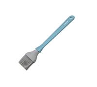 Zenker 43921 Pinceau en silicone, pinceau de cuisine, pinceau à pâtisserie, Plastique, Silicone, Bleu, Gris, 25 x 5 cm