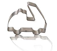 Zenker 44861 Emporte-pièce sablé camion de pompier, emporte-pièce pâtisserie, emporte-pièce, Acier inoxydable, Argent, 6,4 x 7,7 cm