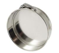 Zenker 62235 Mini moule à tarte ouvrable en bande étamée, ligne Silver Ø 15 XM (couleur : argent), quantité : 1 pièce