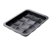Zenker 6517 Moule pour 12 petits pains ou brioches, moule à pain, moule à brioche, Acier, Noir, 36 x 27 x 5 cm