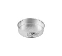 Zenker 6801 Moule à manqué à charnière en Acier étamé, Moule à gâteau Rond en Fer Blanc, Argenté, Acier étamé, 18cm