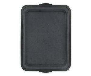 Zenker 685544 Plaque à pâtisserie en fibre de verre, plaque à pâtisserie, plaque pour pâtisserie rectangle, plaque pour pâtisserie, Silicone, Fibre de verre, Nylon, Gris, 34,5 x 26 cm