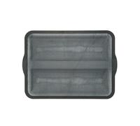Zenker 685545 Moule à Baguette en Silicone Fibre de Verre, Plaque à Baguette, Moule pour Baguette de Pain, Silicone, Fibre de Verre, Nylon, Gris, 36 x 26 x 2,5 cm