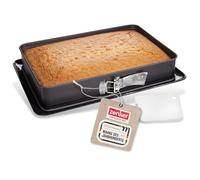Moule à charnière - Zenker - 7022 - Rectangulaire - 29 x 42 cm - Métal - Compatible lave-vaisselle