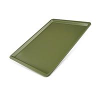 Zenker Plaque à pâtisserie 7457 – anti-adhésif ILAG, cire de carnauba, 42×32 cm Vert