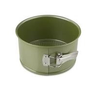 Zenker 7458 Moule à manqué à panettone à charnière, Moule vert éco-responsable anti-adhésif, ILAG, Cire de carnauba, 18 x 10 cm