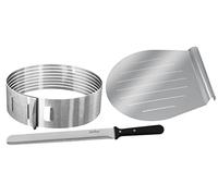 Zenker Set d'ustensiles pâtisserie 7705 pour layer cake – Acier inoxydable 28 cm