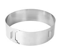 Zenker Cercle à pâtisserie 7708 Réglable Inox Argent 15–30 cm